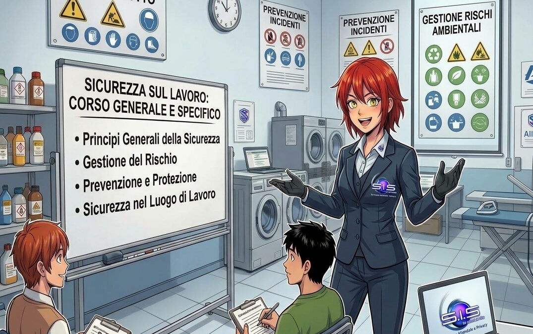 Corso E-Learning Sicurezza Lavoratori (Parte Specifica) – Settore Lavanderia e Pulitura Tessili (Rischio Basso)